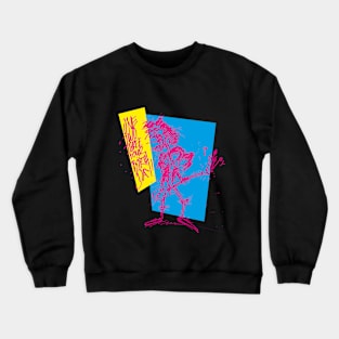 1234_Birthday_Magenta Crewneck Sweatshirt